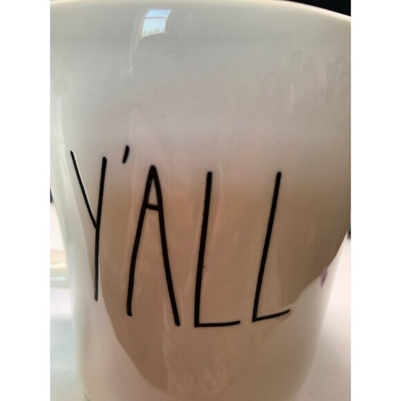 Rae Dunn FALL YALL Mug Large Coffee Cup Magenta Farmhouse Gift Autumn Decor LL - Picture 7 of 7